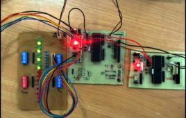 Hardware configuration and Programming of SPI using AVR Microcontroller Prototype