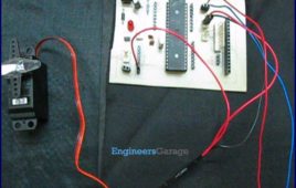Interfaceing Servo Motor With AVR Microcontroller Prototype