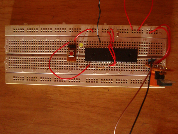 Interfacing the LCD module with second AVR microcontroller for
